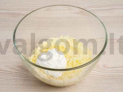 Bulvių košė su sviestu ir grietine Žingsnis 2