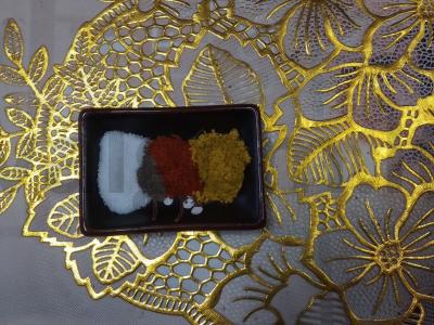 Su vištiena ir prieskoniais keptos bulvės Žingsnis 3