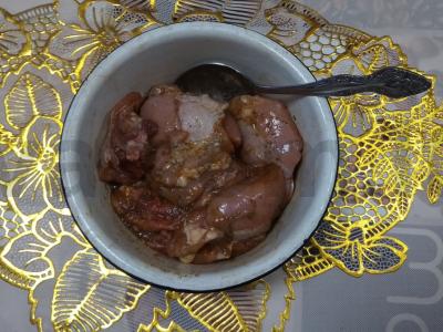 Su vištiena ir prieskoniais keptos bulvės Žingsnis 6