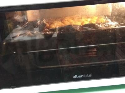 Su vištiena ir prieskoniais keptos bulvės Žingsnis 17