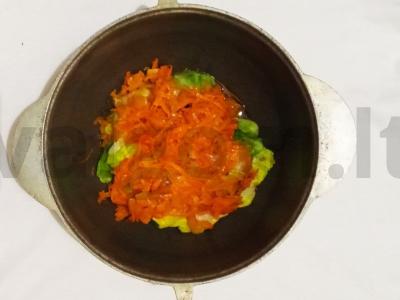 Neįprasti įdaryti kopūstai su Pekino kopūstais ir kuskusu Žingsnis 5