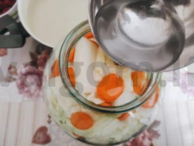 Paprasti marinuoti kopūstai Žingsnis 7