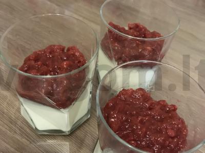Naminė panna cotta Žingsnis 4