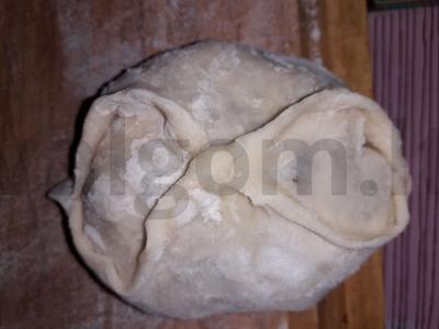 Naminis sultingas mantas su malta kiauliena Žingsnis 6