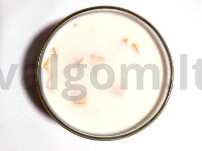 Naminis mangų skonio jogurtas pagrindine nuotrauka