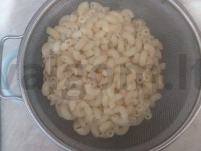 Makaronai su kiauliena aštriame agurkų sūryme Žingsnis 6