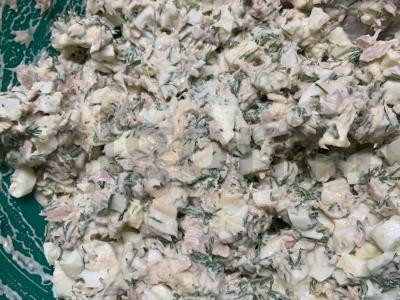 Pita ritinėlis su tunu Žingsnis 2