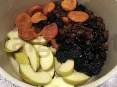 Džiovinti vaisiai Žingsnis 2