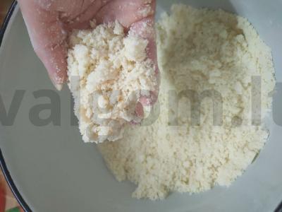 Desertui - karališkas varškės sūrio pyragėlis Žingsnis 5