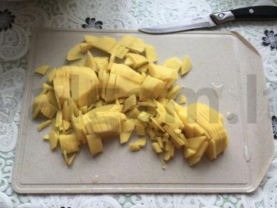 Pyragas su kalakutienos filė ir bulvėmis Žingsnis 4