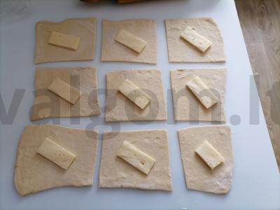 Greitas chačapuri su sūriu Žingsnis 2