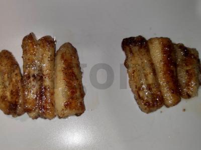 Desertui - kepti bananai. Žingsnis 7