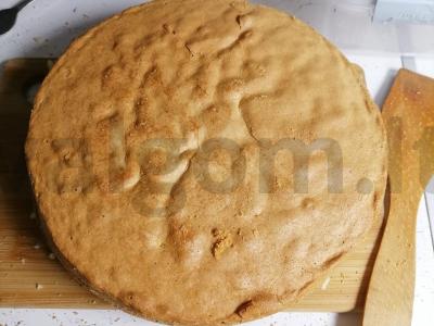 Švelnus grietinėlės tortas su maskarpone Žingsnis 2