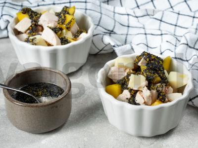 PP salotos su rūkyta vištiena Žingsnis 2