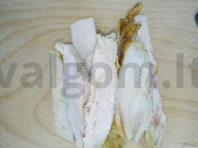 Naminė šavarma su vištiena Žingsnis 1