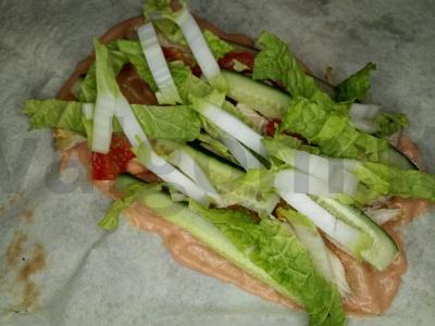 Naminė šavarma su vištiena Žingsnis 10