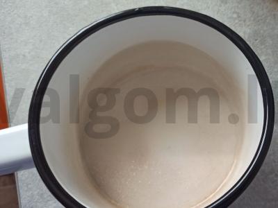 Jogurto ir vyšnių pyragas Žingsnis 15