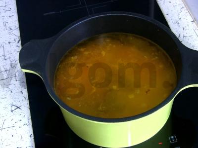 Kreminė sriuba su raudona žuvimi Žingsnis 2