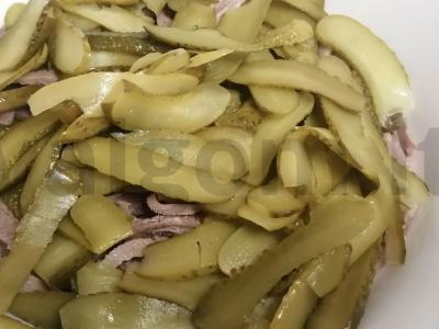 Liežuvio salotos "Aštrus liežuvis" Žingsnis 4