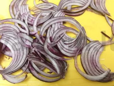 Liežuvio salotos "Aštrus liežuvis" Žingsnis 6