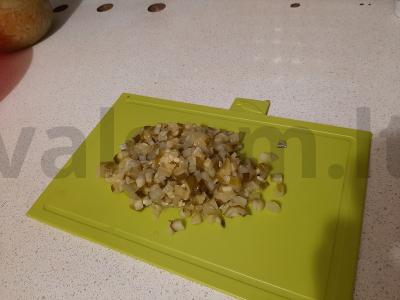 Pasninko salotos "Vinaigretė be žirnelių" Žingsnis 2
