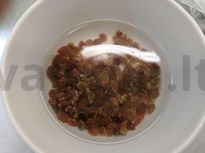 Kutija su ryžiais, sultenėmis ir medumi Žingsnis 1