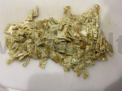 Greitos salotos su kiaušinių blyneliais Žingsnis 4