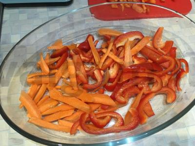 Menkė su daržovėmis Žingsnis 2