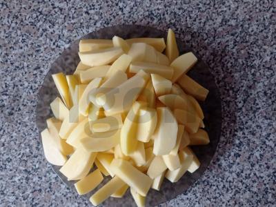 Kaimiškos bulvės su jogurtu Žingsnis 1