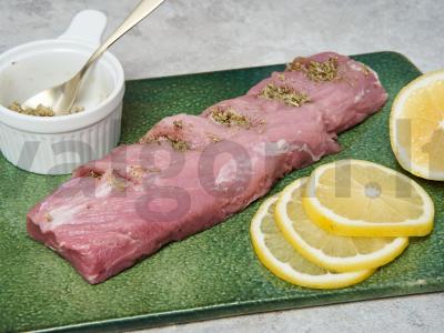 Kiaulienos nugarinės kepsnys su prieskoniais Žingsnis 1