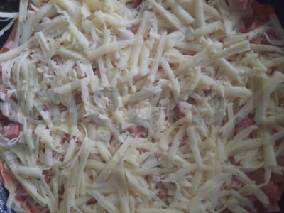 Naminė pica su gydytojo dešra Žingsnis 5