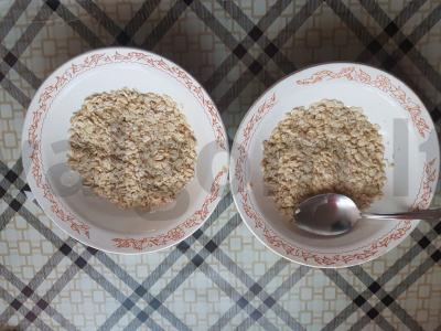 Skanūs avižiniai dribsniai pusryčiams Žingsnis 1