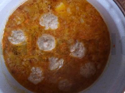 Kreminė sriuba su mėsos kukuliais Žingsnis 4