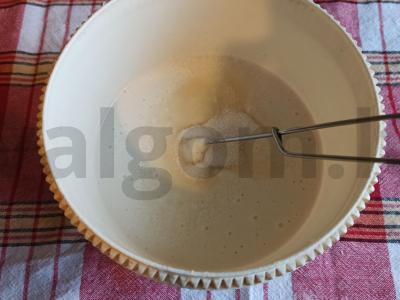 Blyneliai be glitimo "Švelnumas" Žingsnis 2