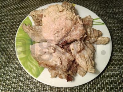 Švelnus mėsos paštetas Žingsnis 1