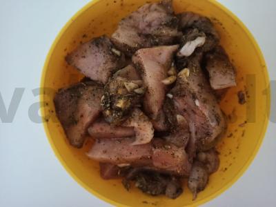 Vištienos filė su brokoliais grietinėlės padaže Žingsnis 1