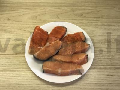 Švelnus upėtakis grietinėlėje Žingsnis 1