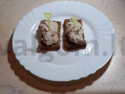 Foršmakas su silke ir obuoliais Žingsnis 6