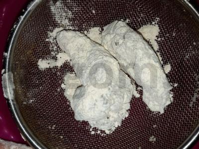 Vištienos sparneliai su duonele ir prieskoniais Žingsnis 4