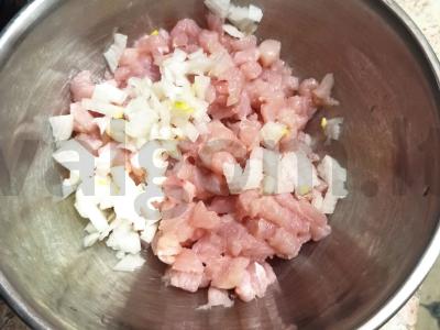 Gausūs vištienos paplotėliai Žingsnis 1