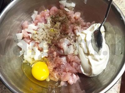 Gausūs vištienos paplotėliai Žingsnis 2