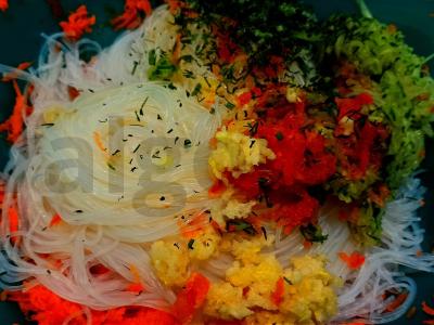 Funchose su daržovėmis padaže Žingsnis 6