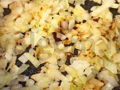 Omletas su daržovėmis ir juodaisiais pipirais Žingsnis 1