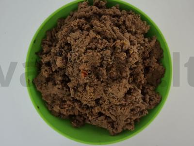 Veršienos kepenėlių paštetas, grybai ir kaštonai Žingsnis 3