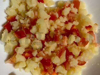 Veganiški čeburekai su bulvėmis ir daržovėmis Žingsnis 3