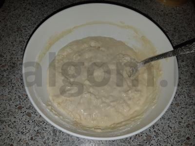 Pyragai su bulvėmis ir žirniais Žingsnis 1