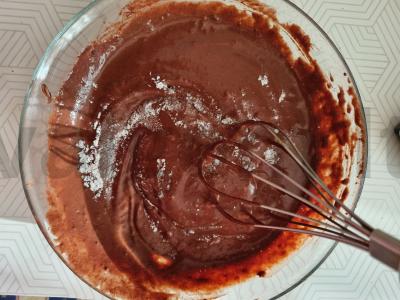 PP šokoladinis fondantas Žingsnis 1