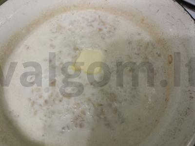 Pieno košė su bananais Žingsnis 3