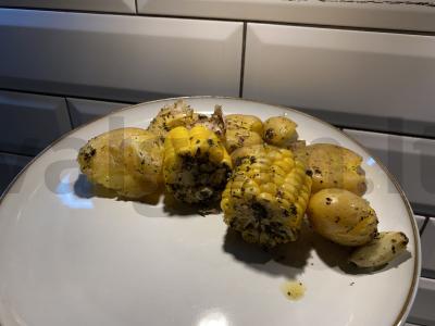 Šventinis, turtingas garnyras pagrindine nuotrauka