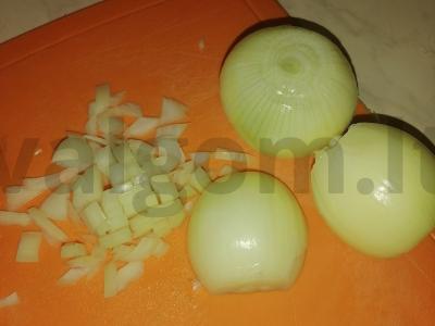 Kepinys "Atsargoje" Žingsnis 1